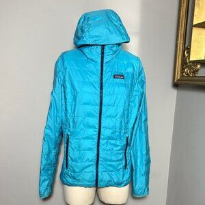 Patagonia Small Nano Puff Hoody Crater Blue Coat Jacket